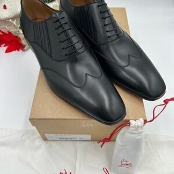 Men's Christian Louboutin my AMOR lace up Oxford's size 46 made in Italy - Picture 4 of 12